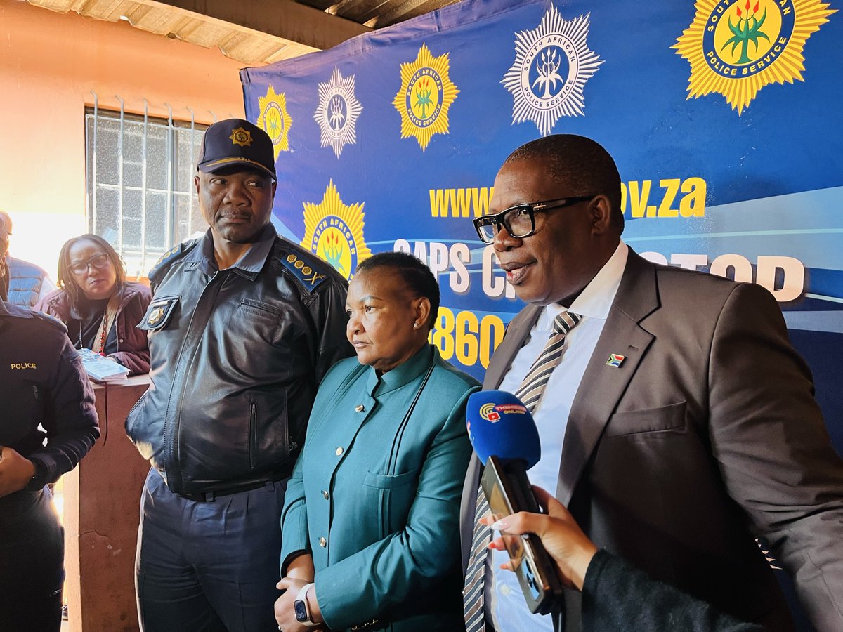 SAPoliceService's tweet photo. #sapsGP [MINISTERIAL GENDER-BASED VIOLENCE AND FEMICIDE CRIME PREVENTION COMMUNITY ENGAGEMENT IN IVORY PARK, JOHANNESBURG]

The Deputy Minister of Police Dr Polly Boshielo delivered the keynote address and said “Today marks the fourth day of Women’s Month, a vital and significant time in the South African calendar. This month is dedicated to honoring and celebrating the remarkable strength, resilience, and achievements of women across our communities. It is a time to reflect on the immense power that women possess and the vital roles they play in shaping our societies. However, it is also a month that carries a heavy burden, as it reminds us of the dark realities that many women face. The month of August serves as a stark reminder of the violence and abuse that women endure, often at the hands ofoooooooooo those they love and trust the most. Gender-based violence and femicide remain rampant issues that continue tonplague our communities, creating an environment of fear and insecurity. This is a situation that we cannot and must not allow to persist. The alarming rates of violence against women, children and the vulnerable are unacceptable, and it is our collective responsibility to confront and dismantle the systems that enable such atrocities.”

Deputy Minister Boshielo urged community members to open cases of statutory rape for children who were raped after the amendment of the The Basic Education Laws Amendment (BELA) Act is a South African law that updates the South African Schools Act of 1996.

#AwarenessCampaign #PoliceVisibility #CommunityPolicing #PartnershipPolicing #EndGBVF #SaferCommunities #SAPS ST