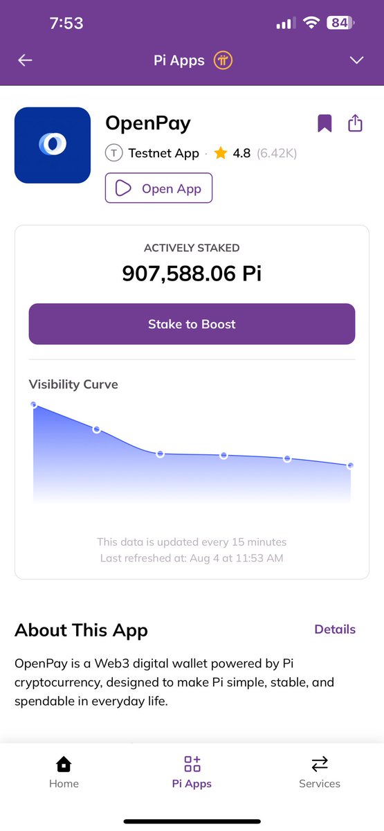 wainfoundation's tweet photo. OpenPay Ranks Among the Top 6 Pi Ecosystem Apps

We are proud to share that OpenPay is now ranked among the Top 6 Pi Ecosystem Apps by active Pi staking.

This milestone reflects the trust and support of our community. Every Pioneer who has staked, used, shared, and provided feedback on OpenPay has contributed to this achievement. We sincerely thank you for believing in our vision of making Pi simple, secure, stable, and practical for everyday use.

With more than 907,000 Pi actively staked and a growing user base, we remain committed to building innovative Web3 financial solutions for the Pi ecosystem. While this recognition is an important milestone, it is only the beginning of our journey.

We appreciate the continued support of our community and look forward to building the future of the Pi economy together.

🌐 Explore the OpenPay Ecosystem

🔵 OpenPay

🌍 Website: https://t.co/ORrh1053iq

🚀 OpenPay Pro

📱 Beta App: https://t.co/mVTGeCtpCz
🌐 Website: https://t.co/KIByudjiYl
🪙 OpenUSD ($OUSD): https://t.co/YzfxAq9Tfk
ℹ️ About: https://t.co/YthGxHncrQ
📰 Blog: https://t.co/zPjgyBVjiq
📖 Wiki: https://t.co/6ovmsSpMqd

Thank you for being part of our journey. Together, we’re building a stronger future for the Pi ecosystem.

#OpenPay #OpenPayPro #PiNetwork #PiEcosystem #OpenUSD #Web3 #Blockchain #DigitalWallet #OpenNetwork #BuildOnPi
@PiCoreTeam @OpenpayProTeam @OpenPayTeam