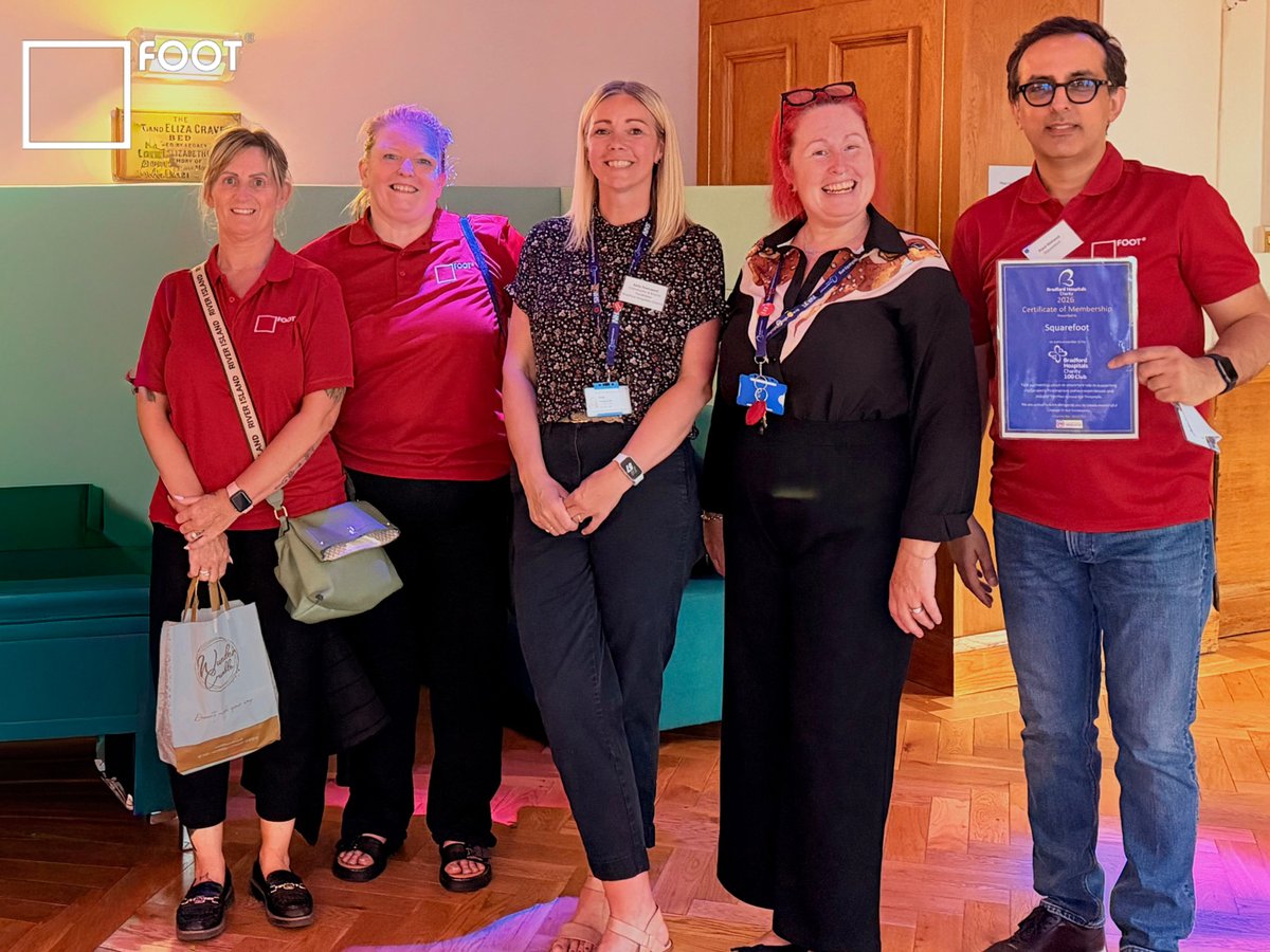 squarefoot's tweet photo. Some partnerships are about business. Others are about making a genuine difference. ❤️

This July, we were proud to become an official member of the Bradford Hospitals Charity 100 Club.

#BradfordHospitalsCharity #100Club #Bradford #Community #Squarefoot https://t.co/xFsNNG2hJM