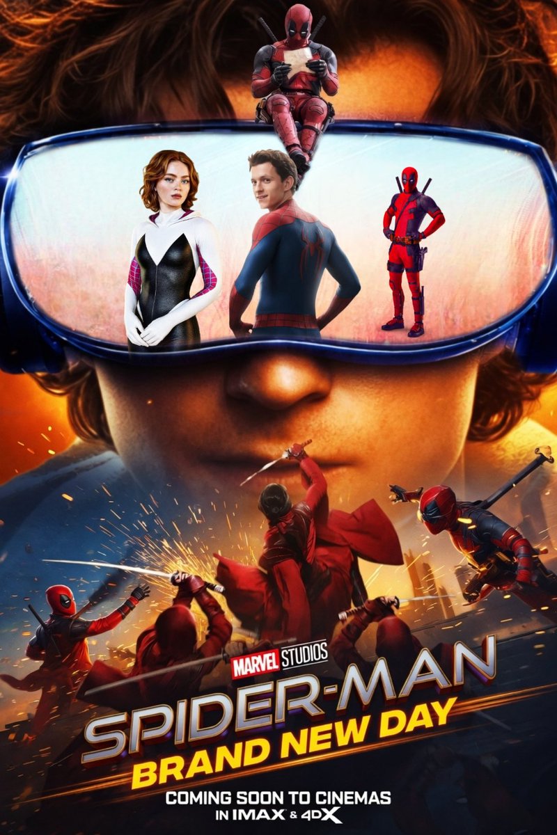 SunnyKu_68's tweet photo. 🕷️ #SpiderManBrandNewDay arrives in IMAX on August 6.
#Avengersdoomsday #MarvelStudios #Ramayana https://t.co/E9Ew0HFAKW