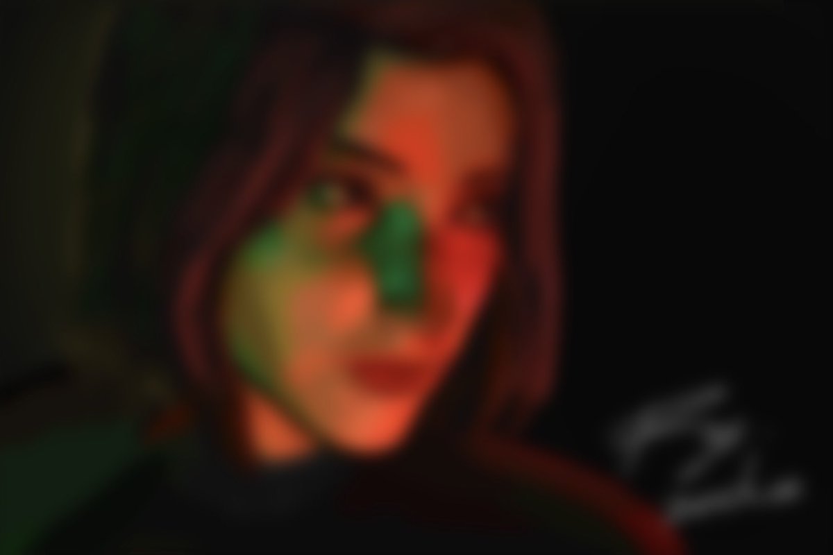 rywdzz's tweet photo. Clear and blurred rushed artwork of Max #lifeisstrange #maxcaulfield https://t.co/CV4zebY59y