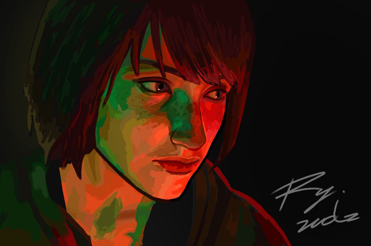 rywdzz's tweet photo. Clear and blurred rushed artwork of Max #lifeisstrange #maxcaulfield https://t.co/CV4zebY59y
