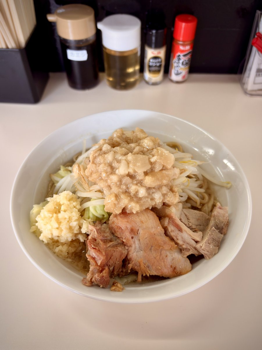 SakaDonalds's tweet photo. 国武屋 ドカ盛り研究所 ブタ姫さん
ラーメン

全て普通でお願いしました。ほろ豚とキレのあるスープにワシワシ麺。バランス良く食べやすい、満足満腹です。
ごちそうさまでした https://t.co/C4gIpi9Fi8