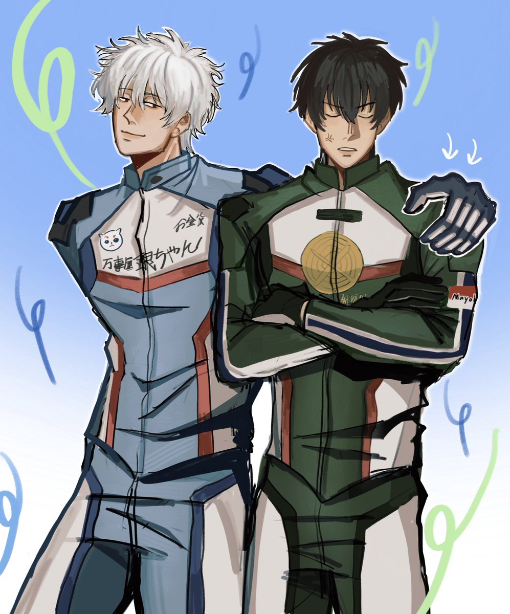 maithanisgy's tweet photo. 🏍️🏍️ #銀土 #ginhiji #กินฮิจิ https://t.co/UL2JfN3S2b