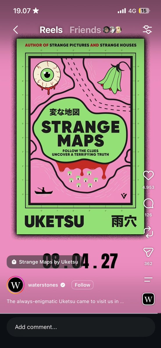 eamnicano's tweet photo. Nambah satu alasan lagi untuk kalian bertahan hidup. Strange Maps - Uketsu di tahun 2027!!! https://t.co/IHNJ9ZxZtE