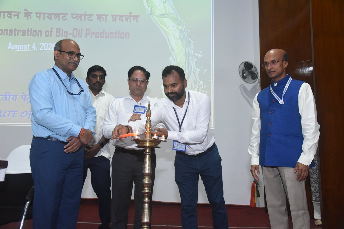 CSIRIIP's tweet photo. CSIR-IIP along with CSIR-CRRI and CSIR-AMPRI, Showcases Six Decades of Technological Innovation and Unveils Bio-Binder Technology for Sustainable Road Infrastructure : Dehradun, August 4, 2026 https://t.co/cknHC7p7sf
