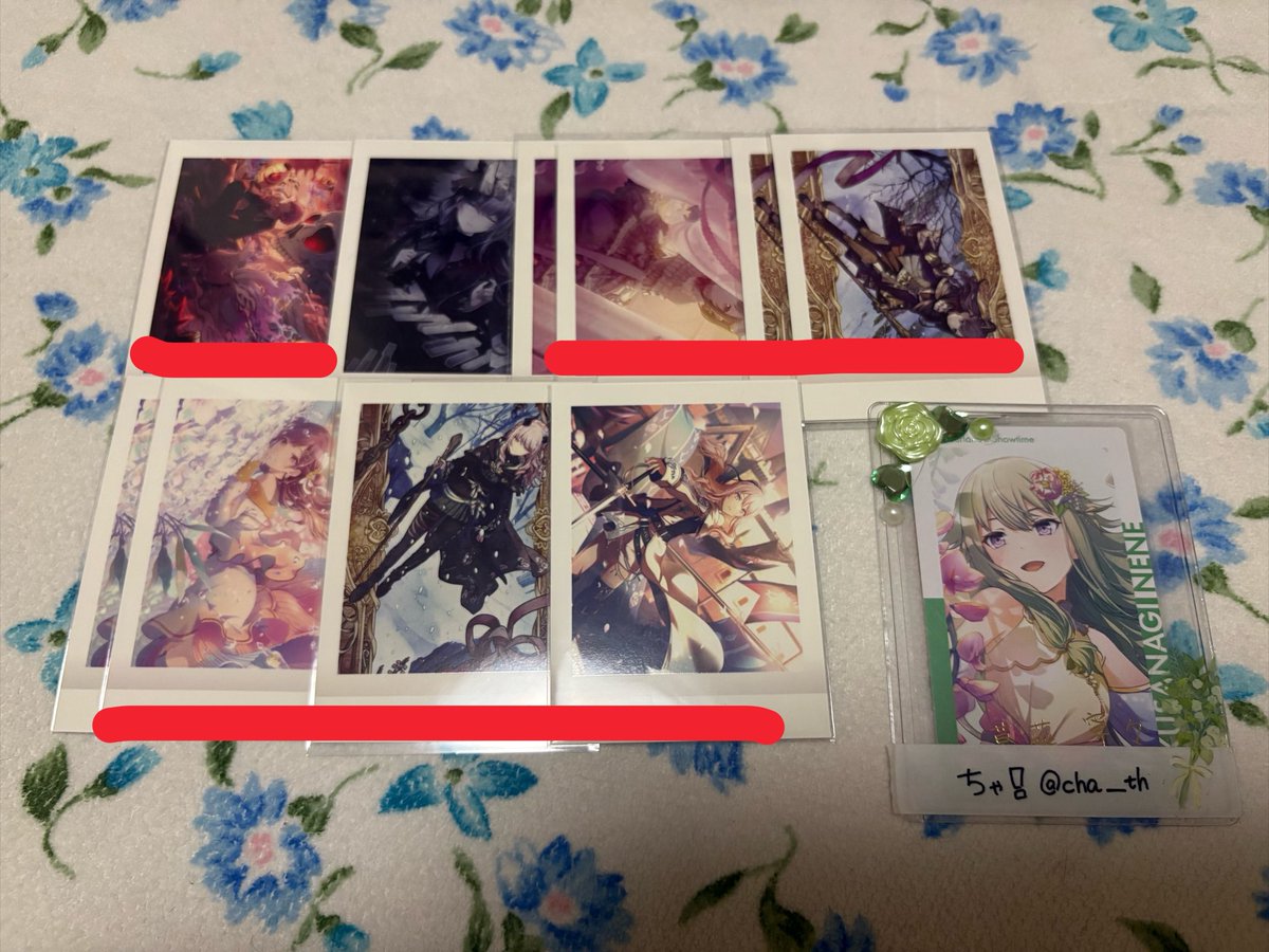cha___th's tweet photo. プロセカ ぱしゃこれ 交換 譲渡

譲┋1~3枚目
ミク,ルカ,リン,レン,一歌,志歩,穂波,遥,愛莉,こはね,杏,彰人,司,寧々,類,まふゆ,絵名,瑞希

求┋4~7枚目 未所持寧々,杏,彰人,KAITO全て各1
もしくは1枚/100円+送料

交換譲渡優劣ございません。
譲渡の際赤線については抱き合わせ有(当方指定1~3点程)⬇️ https://t.co/LNxfh8hgY7