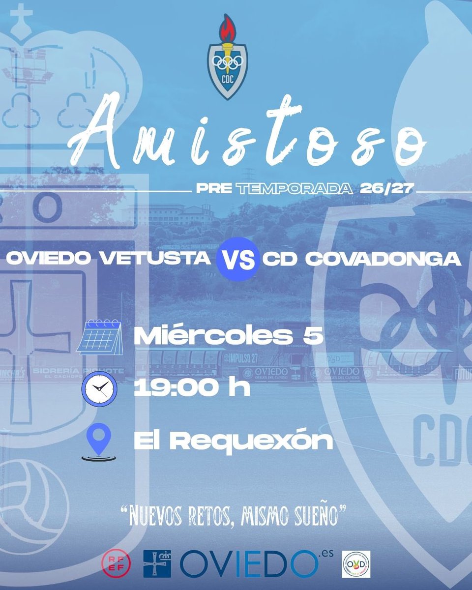 CDCovadonga's tweet photo. Nota de prensa: AMISTOSO DE PRETEMPORADA https://t.co/VGfwflp8oV https://t.co/IlMUZA7wr8