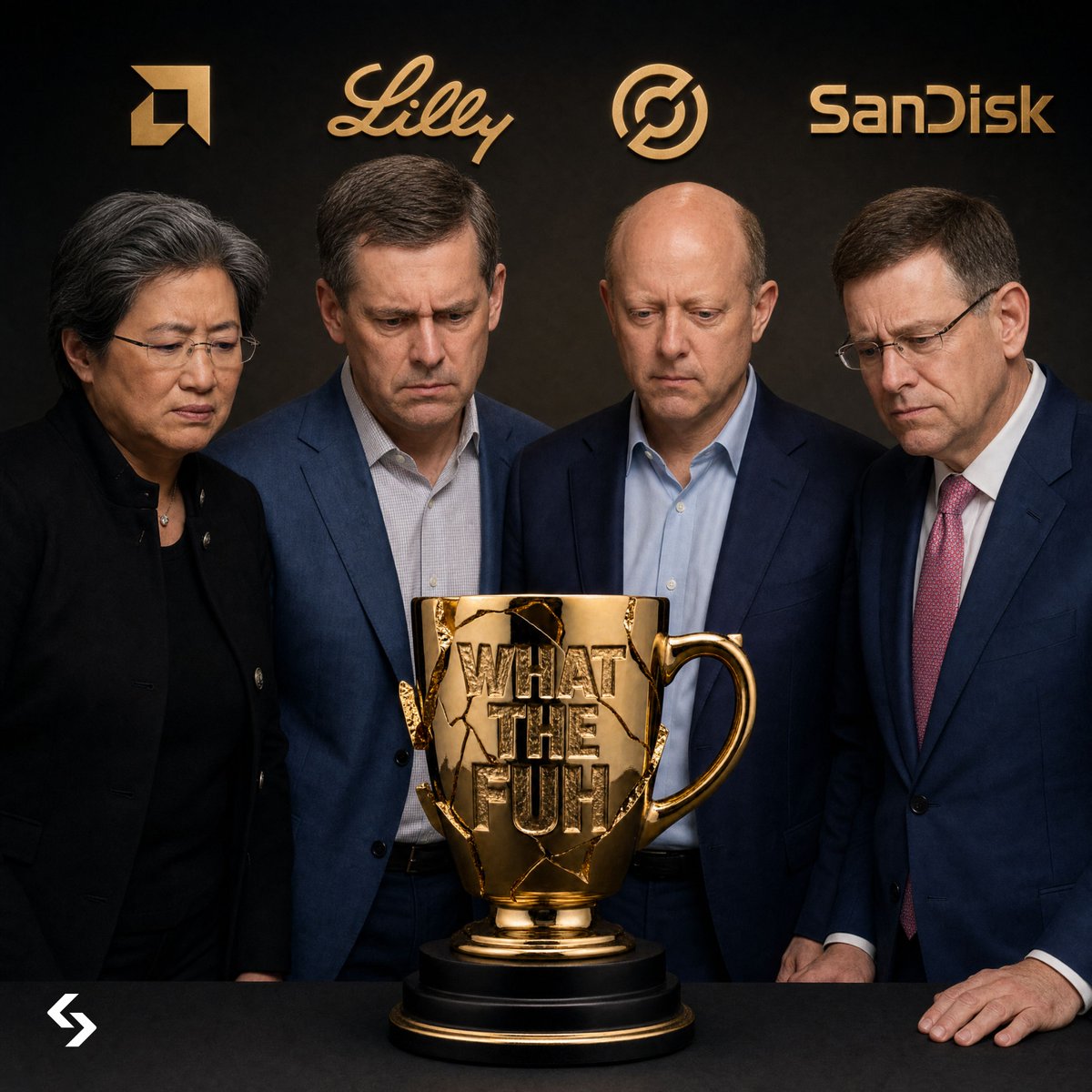 Bitget_TradFi's tweet photo. Four nominees. One trash crown.

$AMD, $LLY, $CRCL, and $SNDK are competing for the What The Fuh Cup Round 4.

Vote for the ticker most likely to flop, then roast your pick in the comments for a share of $2,000.

Join now until Aug 6: https://t.co/uEGQngEEcI https://t.co/gXpqSiB1g6