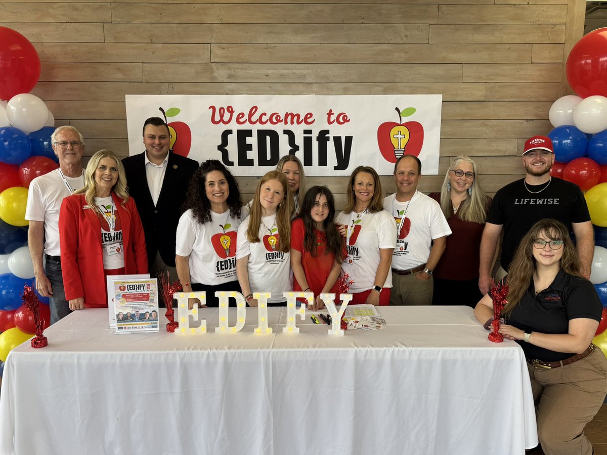 EdifyEduConf's tweet photo. EDify 2026 uplifted teachers and provided opportunities to build relationships, to thank God for our many blessings, and to leave with some great raffle prizes and teacher supplies. 🙌🏼 https://t.co/UyScydlZKD