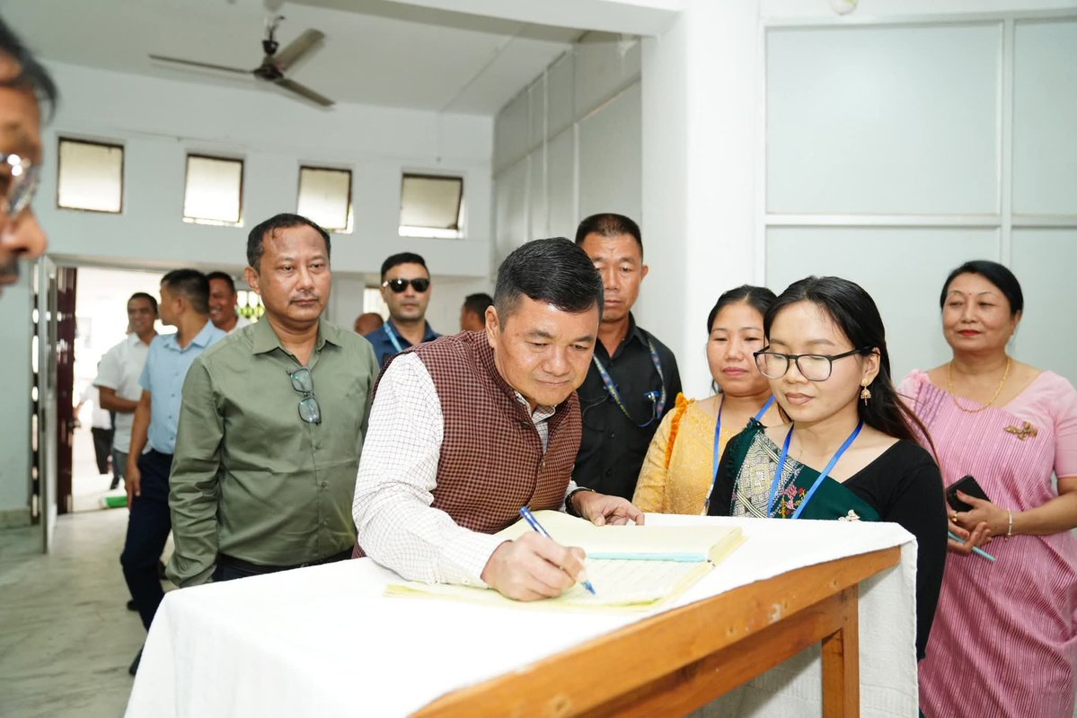 TuliramRonghang's tweet photo. Productive discussions on Day 2 of the Karbi Anglong Autonomous Council Emergent Session as we finalize the District Budget & Inherent Subject Budget (FY 2026–2027).

@himantabiswa @RanjeetkrDass Dr. Habbey Teron Raju Tisso @AvijitKroMAC @CMOfficeAssam @mygovassam #kaac #KarbiAnglong