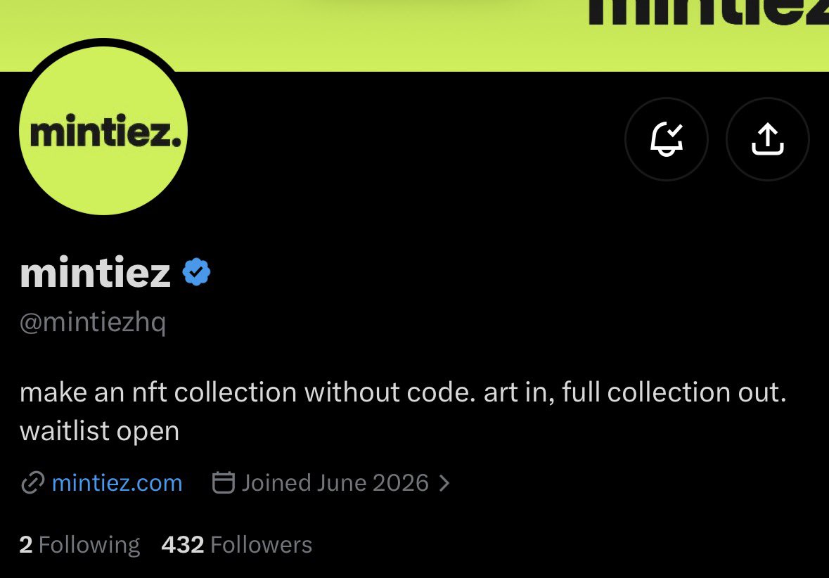 Wizzird's tweet photo. Early Alpha - @mintiezhq by @magicburp 

Goblynz holders already covered for this one

If you missed Goblynz don’t miss this one 

Follow and stay positioned https://t.co/rZV4z4yhiy