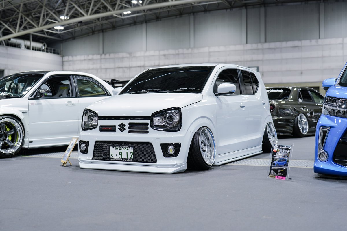 kyohei_works's tweet photo. (ご報告)
次の車の案件が突然降ってまいりましたので、割と速やかにアルトをなんとかする必要が出てきました。
というわけでアルト売ります。

現状丸車:120万(純正パーツお付けします)
足回り純正戻し:90万

俺たち友達だろ割、淫夢厨割、お前誰やねん割増等ございます
詳細はお問い合わせください！ https://t.co/YgzLg6okuw