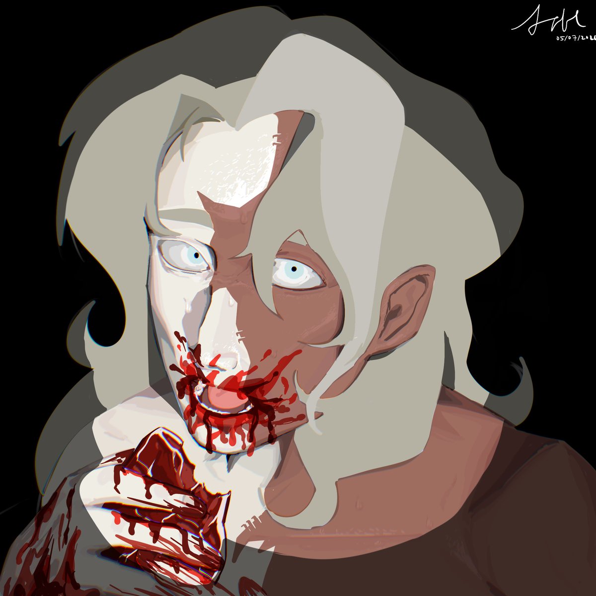alt_orz's tweet photo. Revenge on @ItsALIJAH (on Artfight) for the character “Elis Walker Garcia” https://t.co/lLcyy31bWK