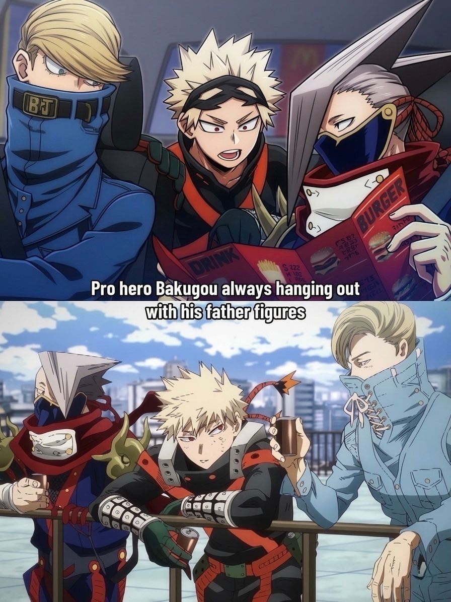 AnimeePost's tweet photo. He will never admit it. ❤️ https://t.co/ZzSs7d9M4i