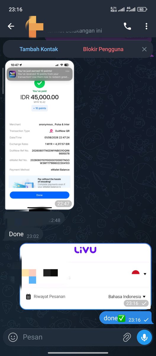 paladin146747's tweet photo. Promo terbatas ya,yg mau join grup dan order koin livu chamet tigo dll diskon💯🔥,bot lagi masih dalam perbaikan jadi yg mau order lgsg dm tele admin link di bio🙏🏽✅‼️
#livu #chamet #tigo #tumile #mixu #app #dating #vcs #ometv #ome #apk #koin https://t.co/EeN6gfQzQe