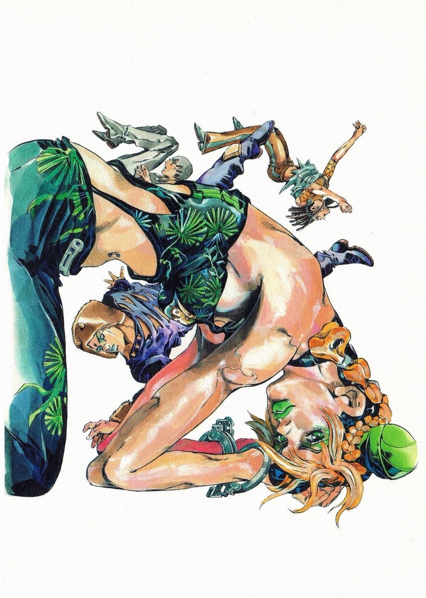 lookoolofficial's tweet photo. Silksong fanart based on one of my fave Araki pieces, will revisit at another time to fix the composition and colors but for now im relatively content with it 
#silksong
#jojotwt https://t.co/pBdlP5ta3n