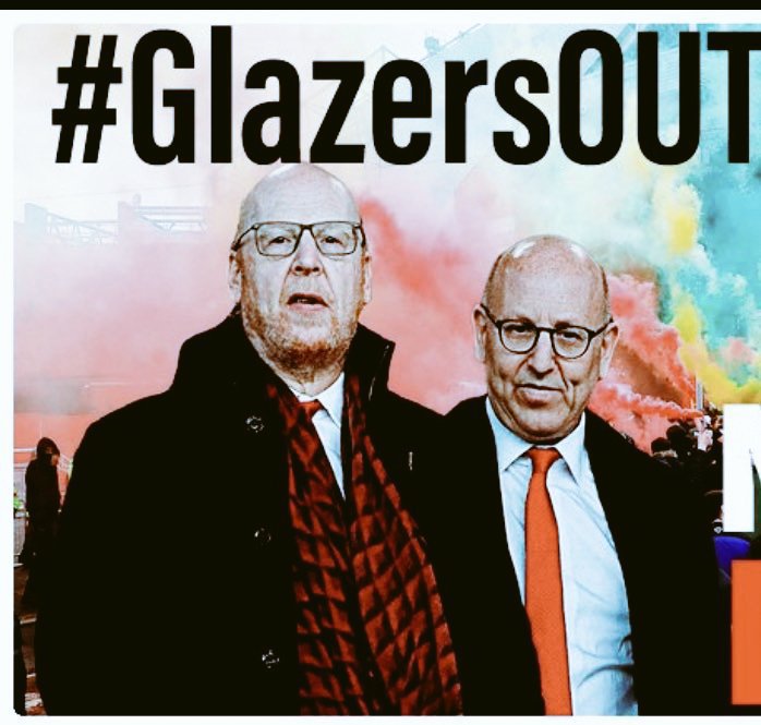 GGMANUTD23's tweet photo. #GlazersOut
#GlazersFullSaleOnly
#GlazersSellManUtd
#GlazersAreVileVermin https://t.co/Le6Bp3ZUxN