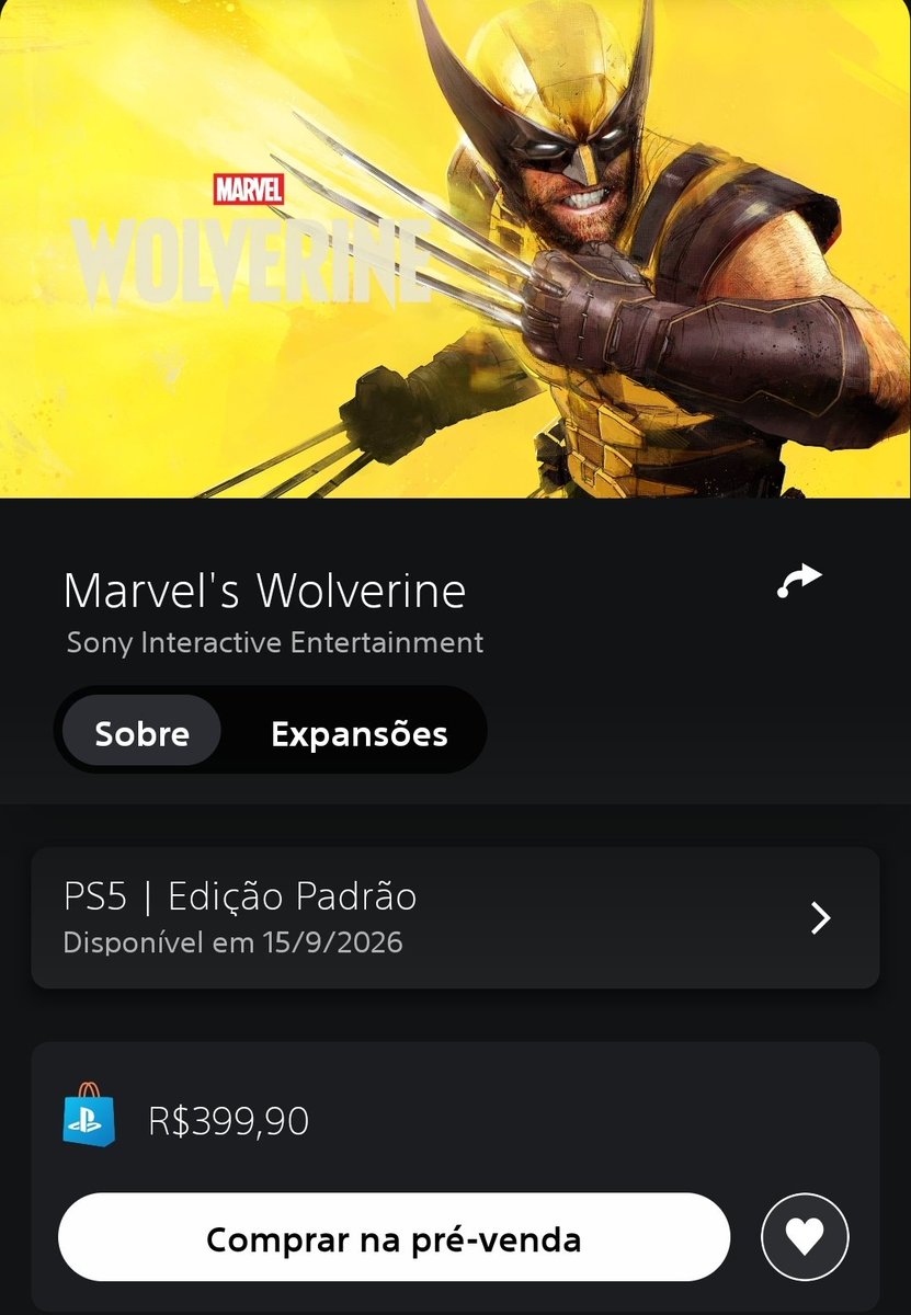 prog_addicted's tweet photo. A PSN reduziu o preço da pre venda do Marvel's Wolverine pra 399, sendo que antes lançou a 455 (se não me engano). 

Hoje comprei a MIDIA FISICA na Kabum por 315 no pix. Economizei de 85 a 140 reais com isso. 

VIVA A MIDIA FISICA! FODA-SE A SONY. https://t.co/bVtRvBKVGC