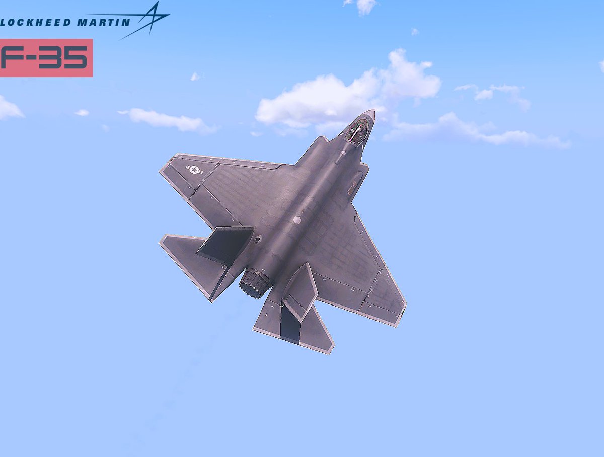 Assualt361846's tweet photo. STEALTHY PREDATORS (Predators of 5th Generation)
F-35 • F-22 • SU-57 • J-20 ⚔️
#Arma3 #FlightSim #Defense https://t.co/tX5fuhUalL