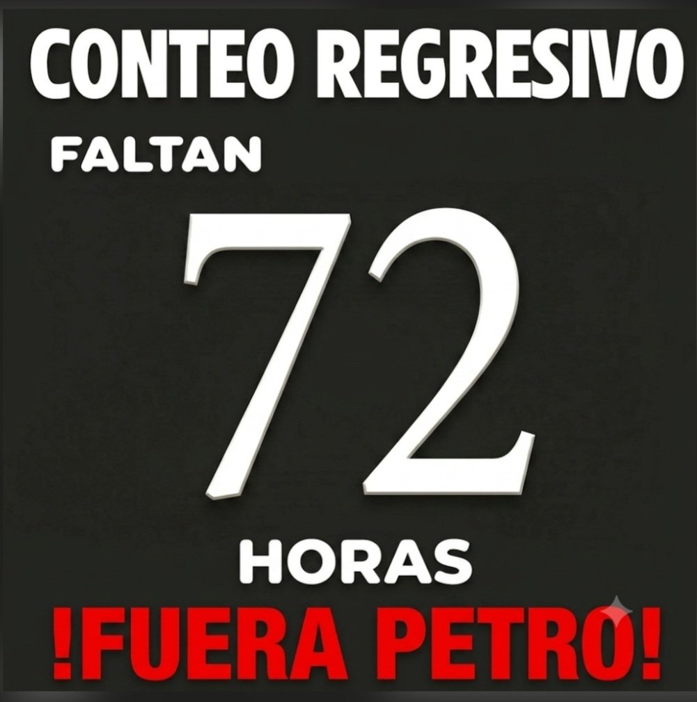 waverunner87474's tweet photo. @petrogustavo CONTANDO LAS HORAS https://t.co/1SETXvYzNw