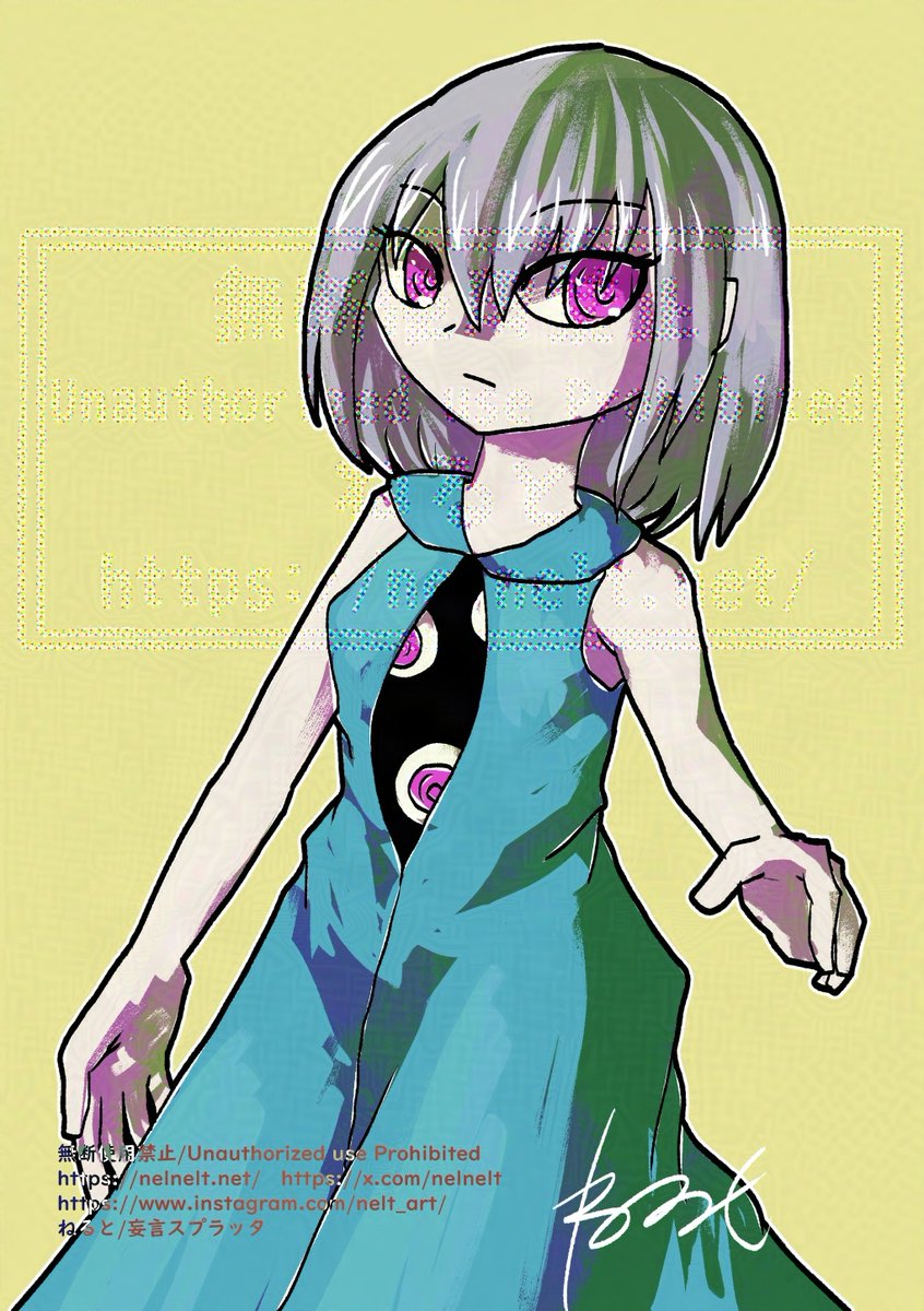 nelnelt's tweet photo. なんか10日ぶりくらいにデジタル絵を描いたら、最近使ってるのじゃなくて1個前くらいによく使ってたペンにしちゃったっぽいよ。
[オリジナル-多々目]
 #オリジナル #落書き https://t.co/3co5ZEx5Fo