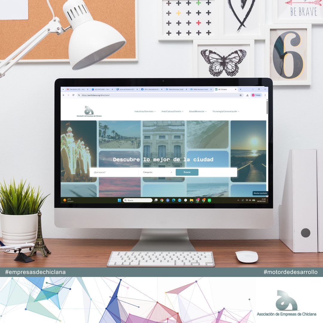 AEChiclana's tweet photo. ¿Sabes dónde puedes encontrar una gran selección de empresas con una amplia  variedad de servicios? 

Accede al directorio de empresas de @AEChiclana  🔗 https://t.co/nG30yVkwze y descubre todos los servicios que ofrecen nuestras 𝗮𝘀𝗼𝗰𝗶𝗮𝗱𝗮𝘀

#aechiclana #cec #empresas https://t.co/Yz2BCRooPJ