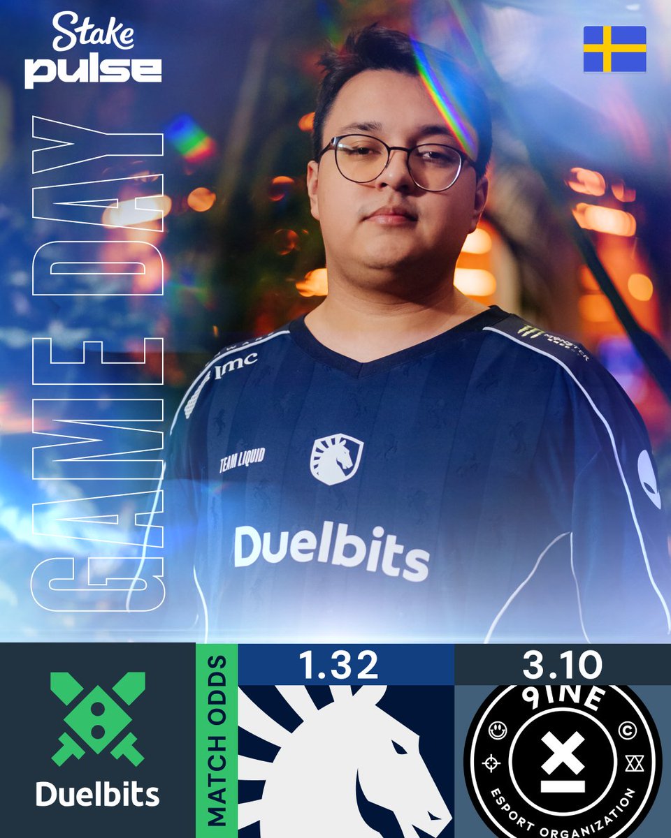 TeamLiquidCS's tweet photo. LET'S GET IT DONE, @9INEGG UP NEXT 🐴🔥
🔵BO3
⚪️4:00 PM CEST // 7:00 AM PDT
#StakePulseBeat #LetsGoLiquid #TLwin https://t.co/YgmsavdwFt