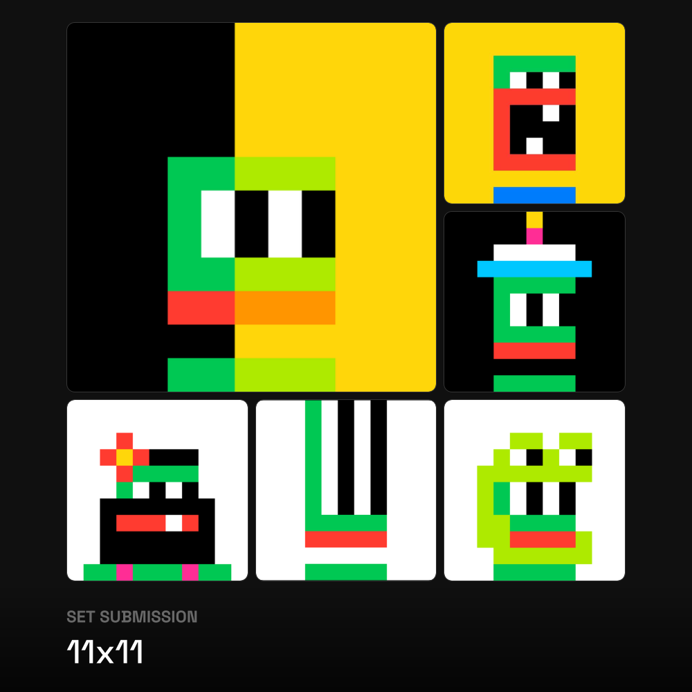 opepenedition's tweet photo. Consensus Reached
"11x11" by Jack, and 41 co-creators https://t.co/bX5kdh4GDe