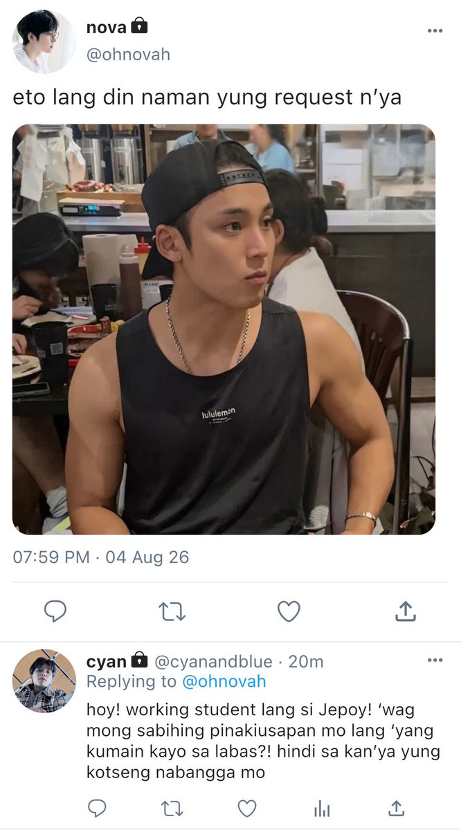 mimiwoowo's tweet photo. #minwon Atty. Nova (ww) na nabangga ang kotse ng amo ng working student na si Jepoy (mg) pero nakipag-areglo lang na kumain sila sa labas https://t.co/XKWdpQ2toc