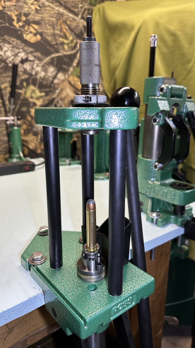 ericthewoodsman's tweet photo. Need more clearance than your curent press? Stay tuned for the full review! #rcbs #reloading #handloading #hodgdon #starlinebrass https://t.co/QMeAbRG1ap
