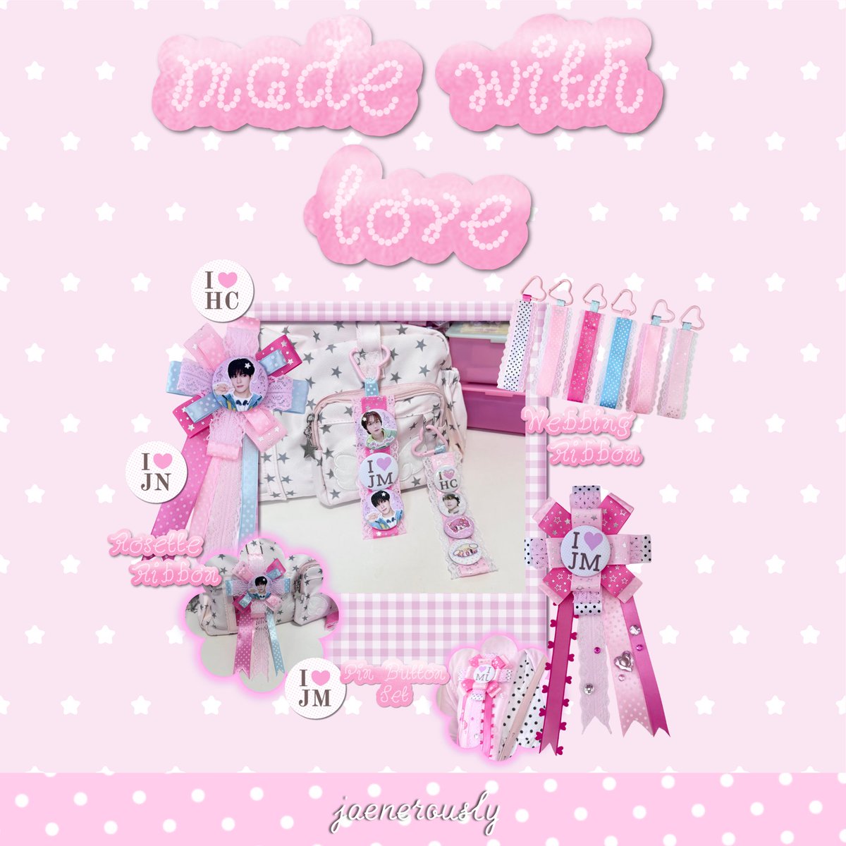 jaenerously's tweet photo. rt & like are appreciated

pre - order
˚.⋆꒰১ ໒꒱⋆.˚ Rosette Ribbon, Webbing Ribbon, and Pin Button Set made with love by @ jaenerously 

order here 
https://t.co/DCDTRKgAjS
from open 4 august 2026 19.30 wib

preorder period : 
4 august - 8 august 2026.

❤︎ more details please check thread below and read the form carefully ‧₊˚♪ 𝄞₊ ♫ ˚⊹

happy shopping temen temen :3