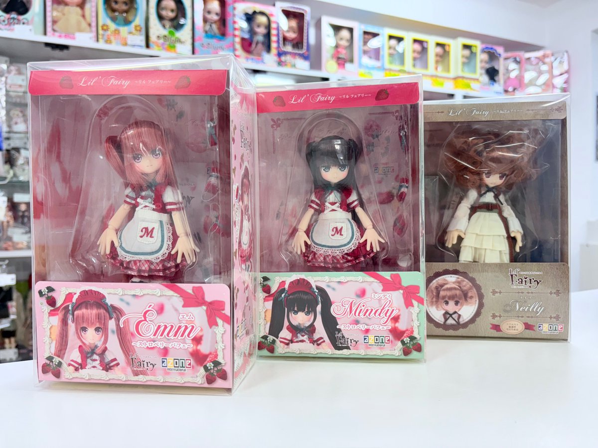 🍓 1/12 Lil'Fairyのご紹介🍓 ストロベリーパフェ エムとミンディ