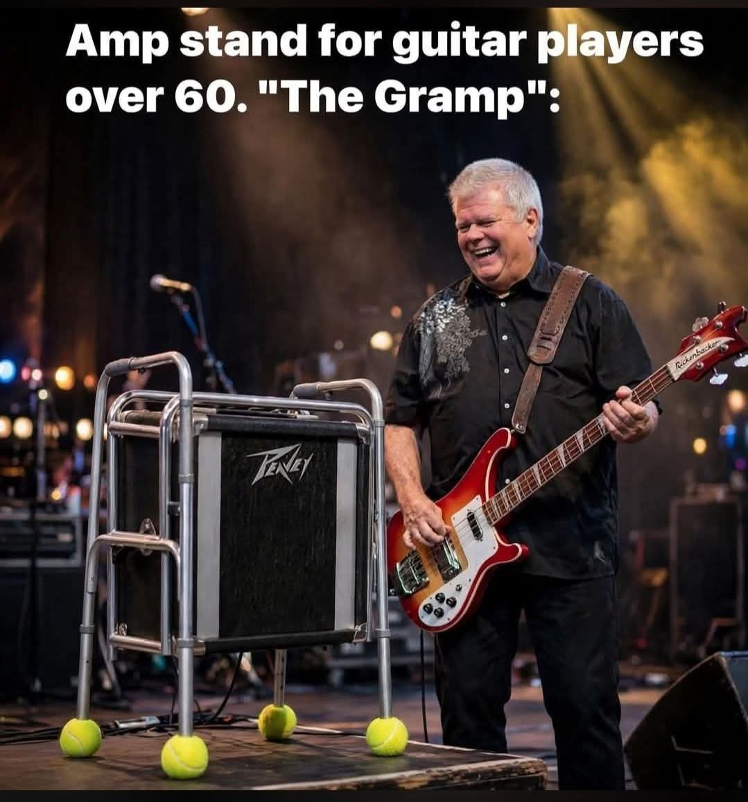 PFunk1975's tweet photo. I found my next musical purchase if and when I am 60! It might be useful before then though ..
#bassist #giglife #livemusic #ontheroad #bandlife https://t.co/gx9nsl89X2