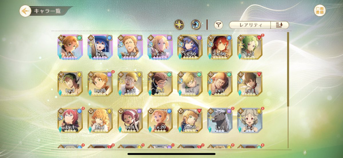 ritziboss's tweet photo. 今までに解放したキャラだけで組むなら、どんなパーティーが一番強いと思いますか？🤔
#クロエコ　#無職転生〜異世界行ったら本気だす〜 #無職転生 https://t.co/HhATm6pVXZ