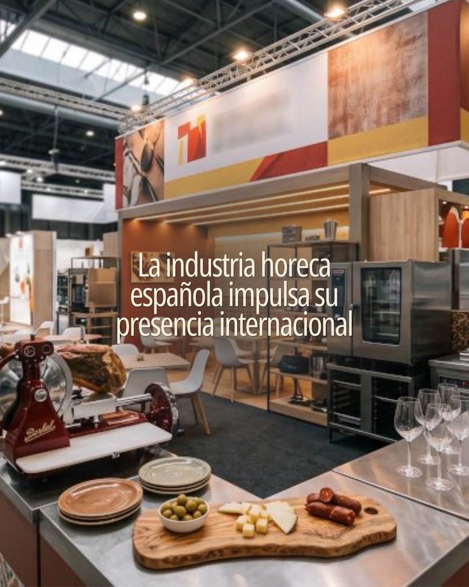 SalonHyT's tweet photo. La industria horeca española continúa abriendo nuevas oportunidades de colaboración y crecimiento internacional 🌎

Un grupo de empresas españolas participará en #Abastur2026, en México, dentro de una misión comercial orientada a impulsar la presencia del sector, generar nuevas conexiones y explorar oportunidades de negocio en uno de los mercados más relevantes de Latinoamérica.

La internacionalización, la innovación y la capacidad de adaptación son algunos de los grandes retos y oportunidades que afronta actualmente el sector hostelero.

Desde #H&T seguimos impulsando un punto de encuentro donde empresas, profesionales y soluciones innovadoras conectan para construir el futuro de la hostelería.

🗞️ https://t.co/tVJv4zYmvD 

#SalónHyT #Hostelería #Turismo #Gastronomía
