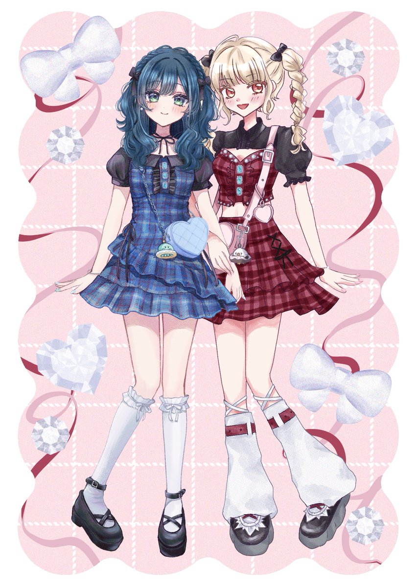 だいすきなサクラザワさん(#sakuracandy123 )と うみゃみー新衣装描き