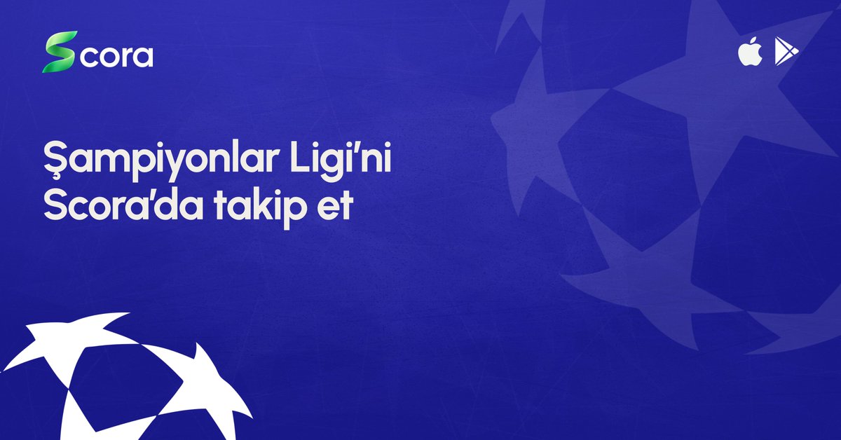 scora_app's tweet photo. Avrupa'nın en büyük turnuvası Scora'da.

Canlı skorlar, kadrolar, oyuncu istatistikleri ve maç sonu raporları. Ön elemeden finale kadar her maç.

Scora, iOS ve Android'de.

#Scora #ŞampiyonlarLigi #CanlıSkor #Futbol #Basketbol https://t.co/13dzt0anPh