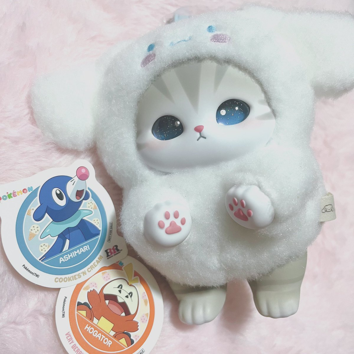 2mi_pkmn's tweet photo. かわいいのみつけた👀🤍

サーティワンのステッカーは
アシマリ＆ホゲータだったよ💫⭐︎ https://t.co/t1nSdgL4nI