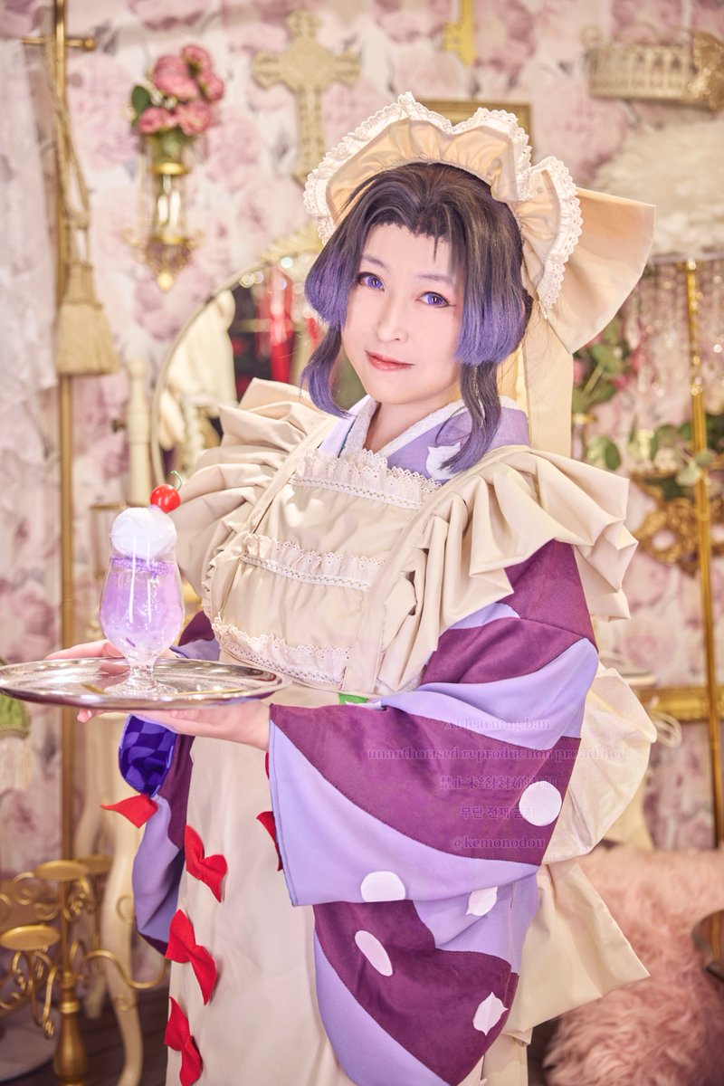 kemonodou's tweet photo. 【鬼滅の刃】コスプレ
蟲柱🦋胡蝶しのぶ
　クリームソーダパーラー 風衣装

📷️photoby：cozyさん(@cozy1215)
❇レタッチ：ゆーき

📍キャラモードstudio5号店～ヴィランモード(@kyara_villain )
#メイキングモード

2026.7.19
＃ゆーきのコスらいふ https://t.co/ngBSuksgj8