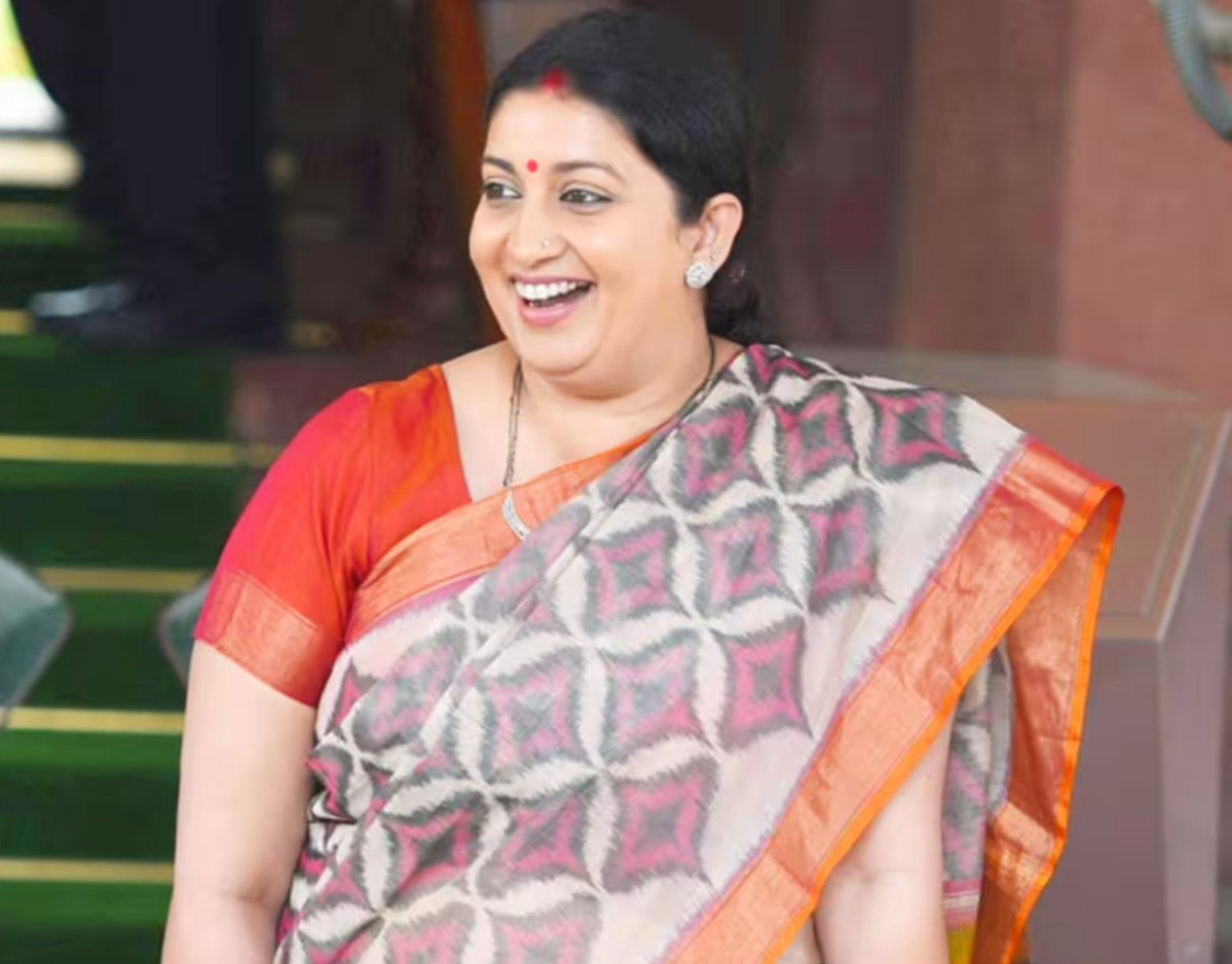 Oyemisty's tweet photo. "Smriti Irani, a beautiful friend of Mr. Modi who worked in TV serials, was made the Education Minister of the world's largest country with a population of 1.5 billion by Mr. Modi on his own.

Mr. Modi made Smriti Irani, who had only passed 12th grade, the Education Minister of the world's largest country.

Mr. Modi is such a kind-hearted Prime Minister that he made his friend the Education Minister of India, Textile Minister, HRD Minister, and Minister of Women and Child Development, all after she had only passed 12th grade.

Where is Smriti Irani now? Does she still meet Modi ji? Is the friendship still there, or has she made new friends?

Smriti Irani was a very good actor, but who was the one who brought her into politics?

A beautiful actor, whom the people of India loved watching on TV, was brought into politics and given one of the biggest ministries, where the responsibility is very high and the work is meant for educated people. 

"How and why did that ministry go to Smriti Irani, who had only passed 12th grade?

Before Minister.                      After Minister