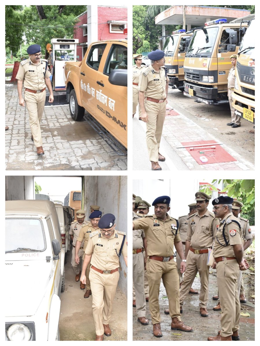 LkwDig49071's tweet photo. आज दिनांक 04 अगस्त 2026 को श्री किरीट राठोड, पुलिस उपमहानिरीक्षक, पीएसी लखनऊ अनुभाग द्वारा 35वीं वाहिनी पीएसी, लखनऊ का अर्धवार्षिक निरीक्षण किया गया। इस अवसर पर श्री अमित कुमार, सेनानायक उपस्थित रहे।
विभिन्न शाखाओं एवं कार्यालयों का निरीक्षण कर आवश्यक दिशा-निर्देश दिए गए। https://t.co/Z9EzcCRsHS