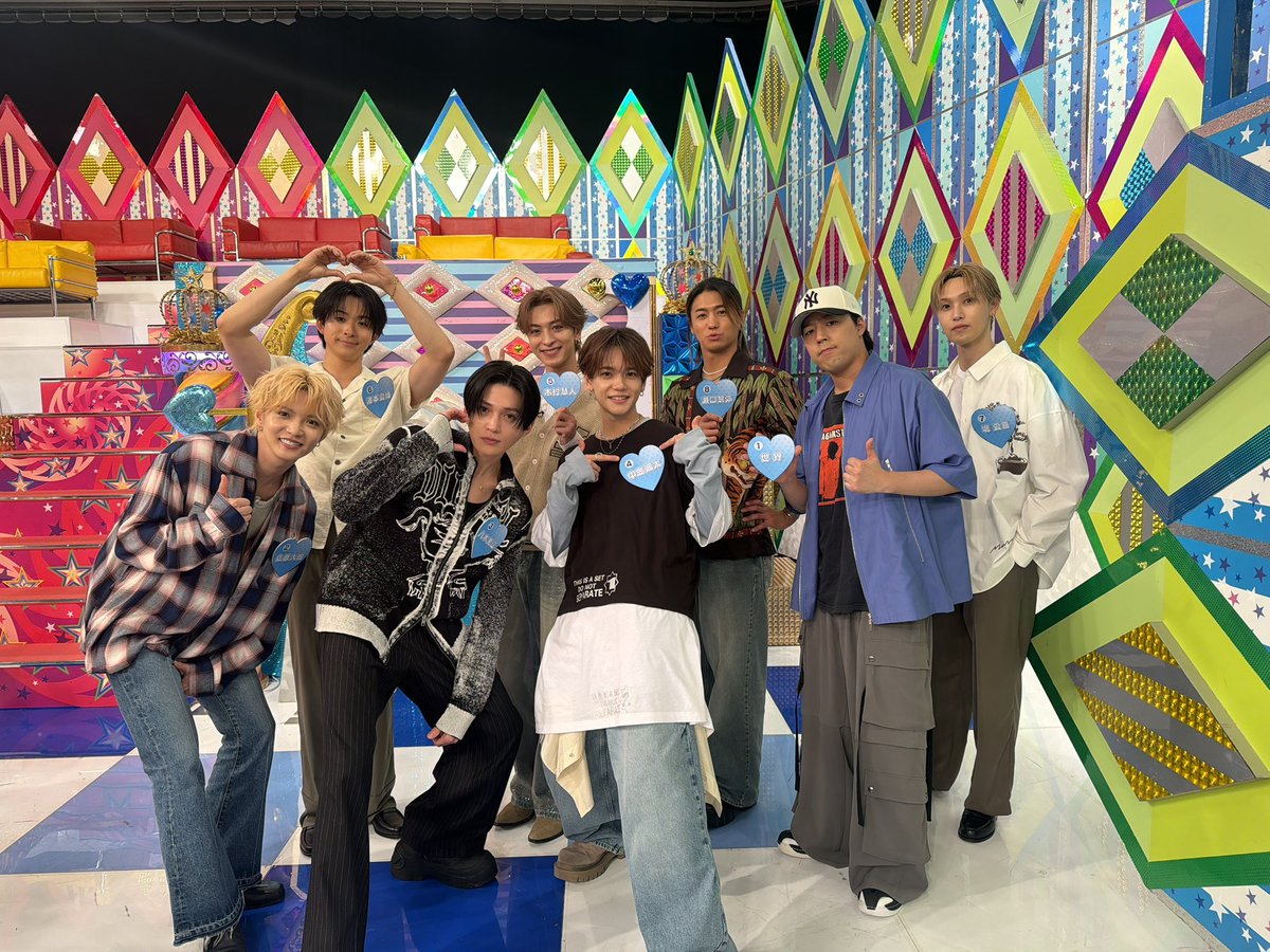 fantastics_fext's tweet photo. ＼今夜放送📺／

本日8/4(火)23:15〜放送
テレビ朝日「ロンドンハーツ」
#FANTASTICS が出演いたします！💘

#ラブマゲドン に参戦！
先週に引き続き女性芸人さんと究極恋愛シミュレーション！

ぜひご覧ください✨️🙌🏻
https://t.co/y81bUOVZhA

#ロンドンハーツ @londonhearts_sp https://t.co/AgXU7ncheP