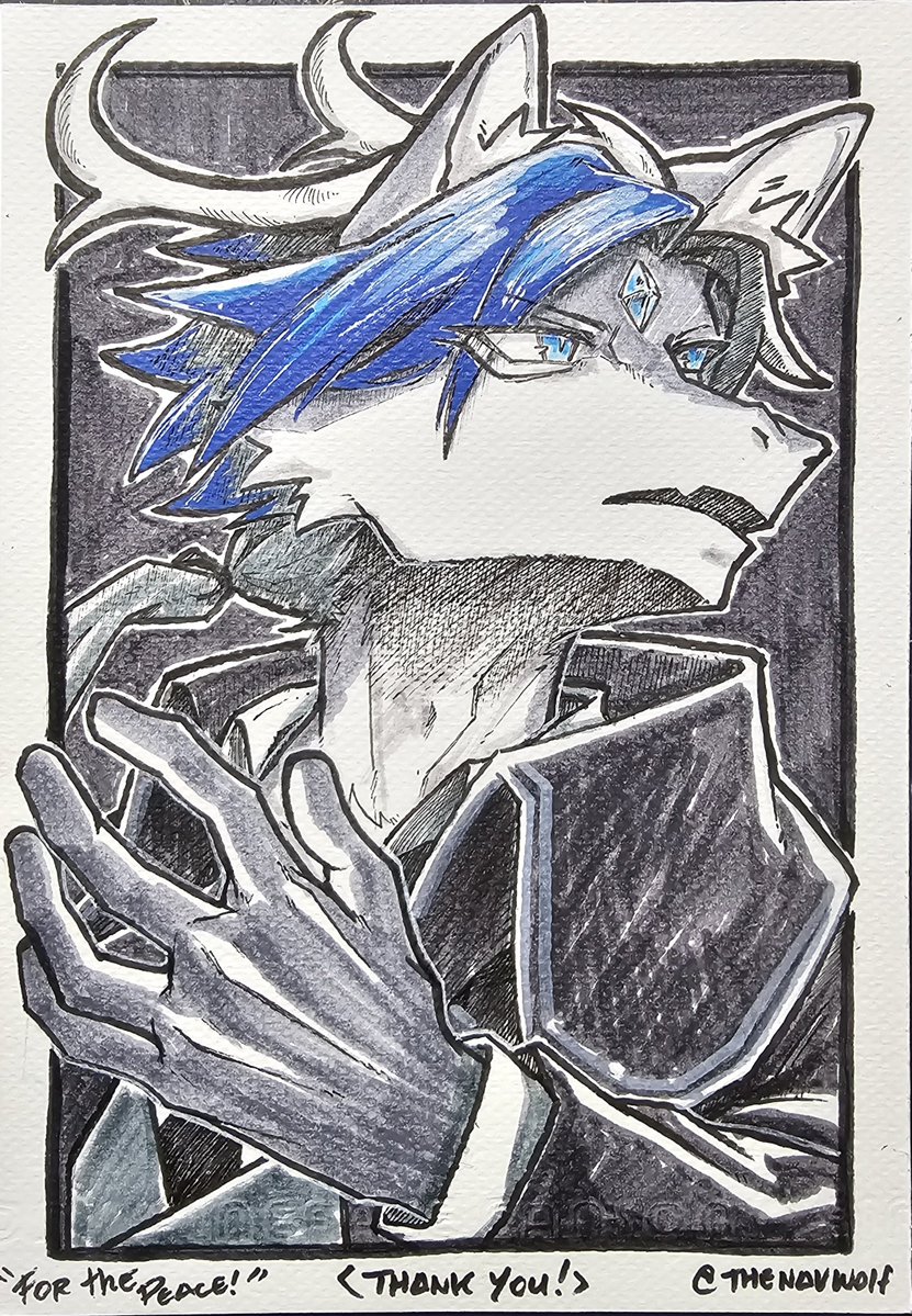 TheNavWolf's tweet photo. All inking commissions from TACRA Furmarket are all completed and have been delivered to their owners!
Thank you @iCatBoyZ for your support and let me be part of your surprise plan.XD
see you later!! 🙌✨
#tacra #commissionTH #inkingart #traditionalart https://t.co/GuApRa8qrq
