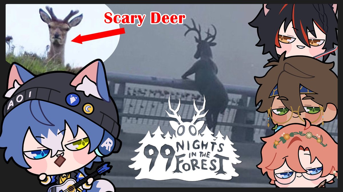 AoiCrescent's tweet photo. 【99 Nights in the Forest】ชมรมพรานล่ากวางป่า w/ Friends【Aoi Crescent】

🕗20:00(GMT+7)

🦊🌙⬇️
https://t.co/dRRInVPkhy

#AoiC_live https://t.co/Hd7nzSQmtH