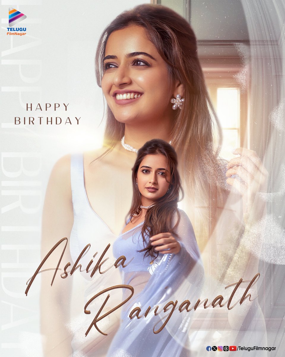 telugufilmnagar's tweet photo. Wishing the gorgeous @AshikaRanganath a very Happy Birthday! 🎉

May this year bring you endless happiness, success, and all the very best for #Sardar2 🔥❤️

#HappyBirthdayAshikaRanganath #HBDAshikaRanganath #TFNWishes #TeluguFilmNagar https://t.co/hvccUCsyhV