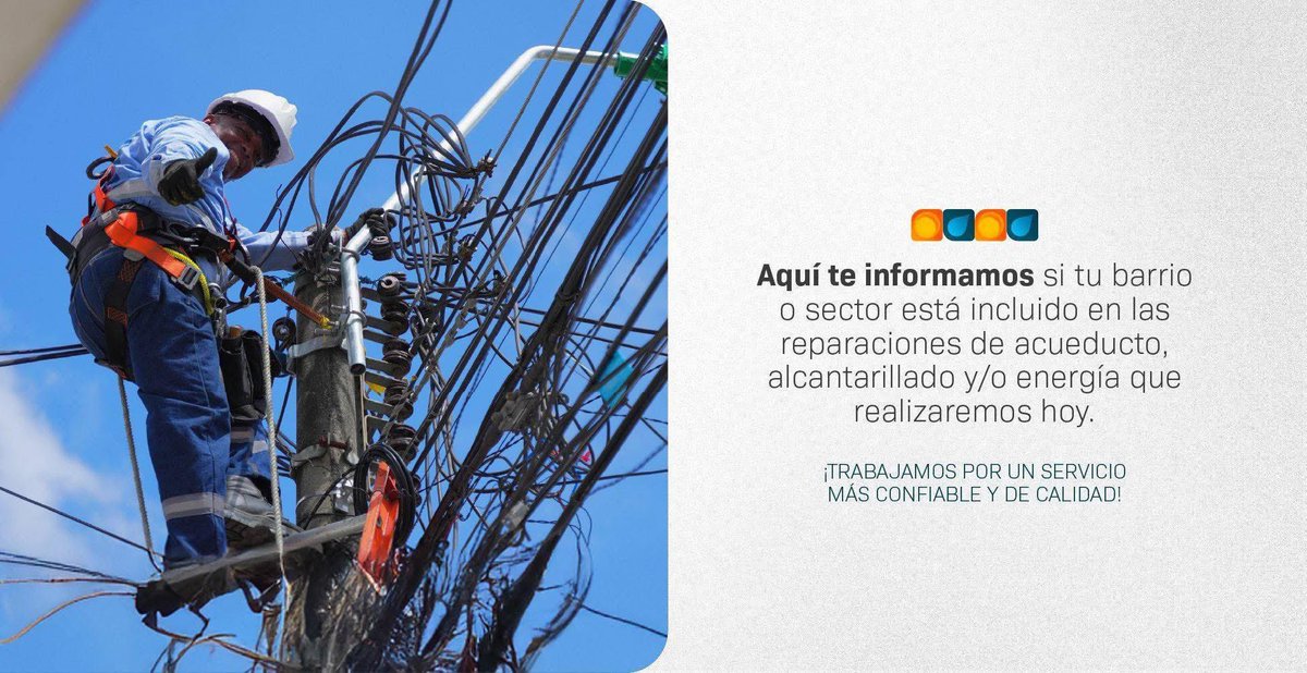 EMCALIoficial's tweet photo. ¡Buenos días!  

Nuestro equipo operativo estará en diferentes puntos de la ciudad realizando adecuaciones y mantenimientos.👷🏼‍♂️

Cada acción es para brindarles un mejor servicio a los ciudadanos.

Ingresa aquí para conocer las reparaciones del día de hoy: https://t.co/6G5YjNBHPf https://t.co/ucb8wzj7bR