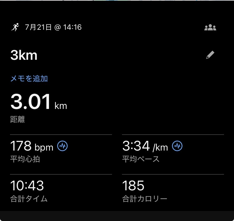 batsushi_ObGy's tweet photo. ・3km走
朝からノドが痛いのと、外は風が強くて、モチベ低いが、低酸素の実験のため同じメニューで。

10’43”→10’23”→10’11”

キレイに毎週タイムを更新しているので、胡散くさい感じに…笑

低酸素おそろしや…

＃ランナーズラボ
＃低酸素トレーニング https://t.co/swA1O1SrRC