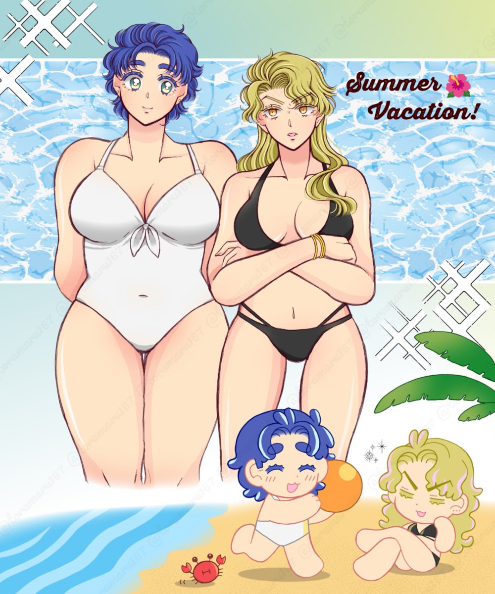 toramaru167's tweet photo. ＃お絵描き
夏のﾃﾞｨｵｼﾞｮﾅ※女体化 https://t.co/rLIX9vMVRz