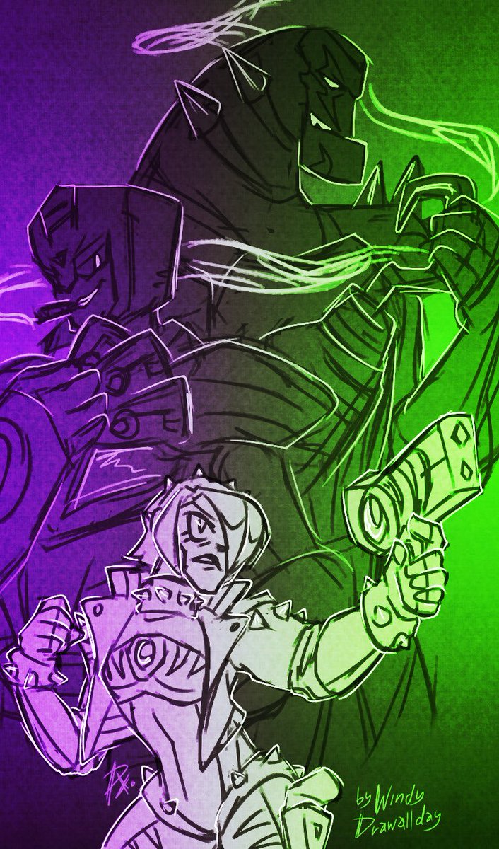 mouseycometz's tweet photo. The Tiger.
The Snake.
The Panther. 

(🎨 by windydrawallday)

#swinlock #selfship https://t.co/9o8OWVXMkv